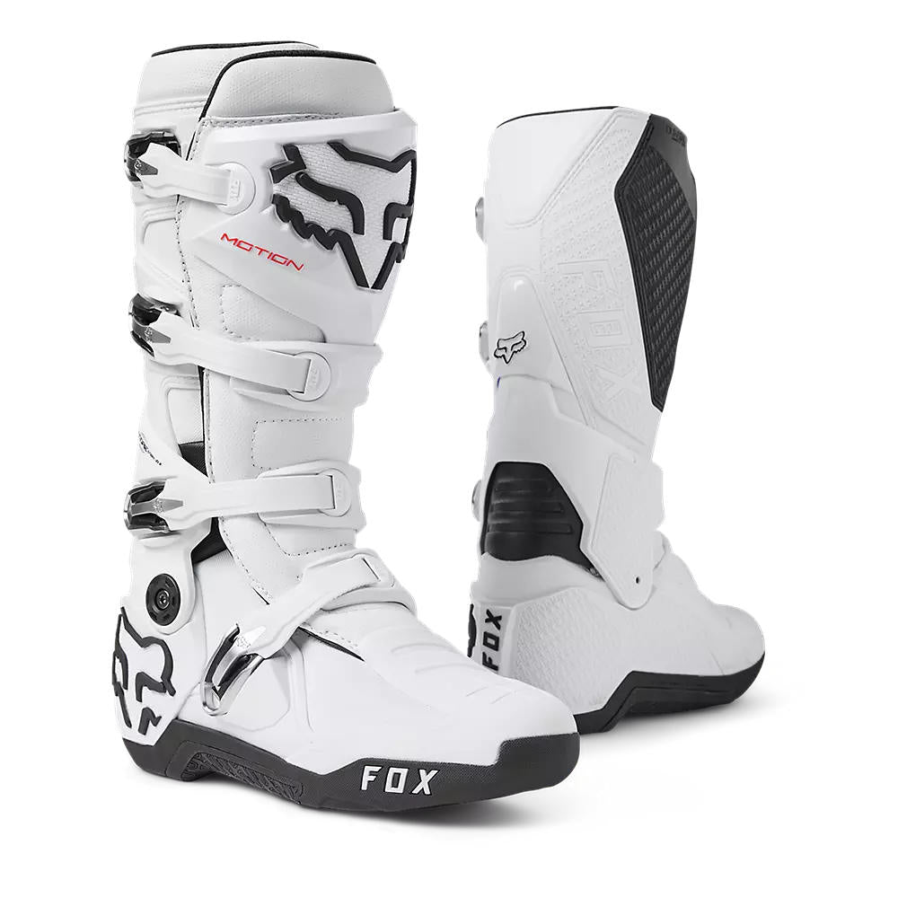 Botas Moto Motion Blanco Fox - Blanco / 10