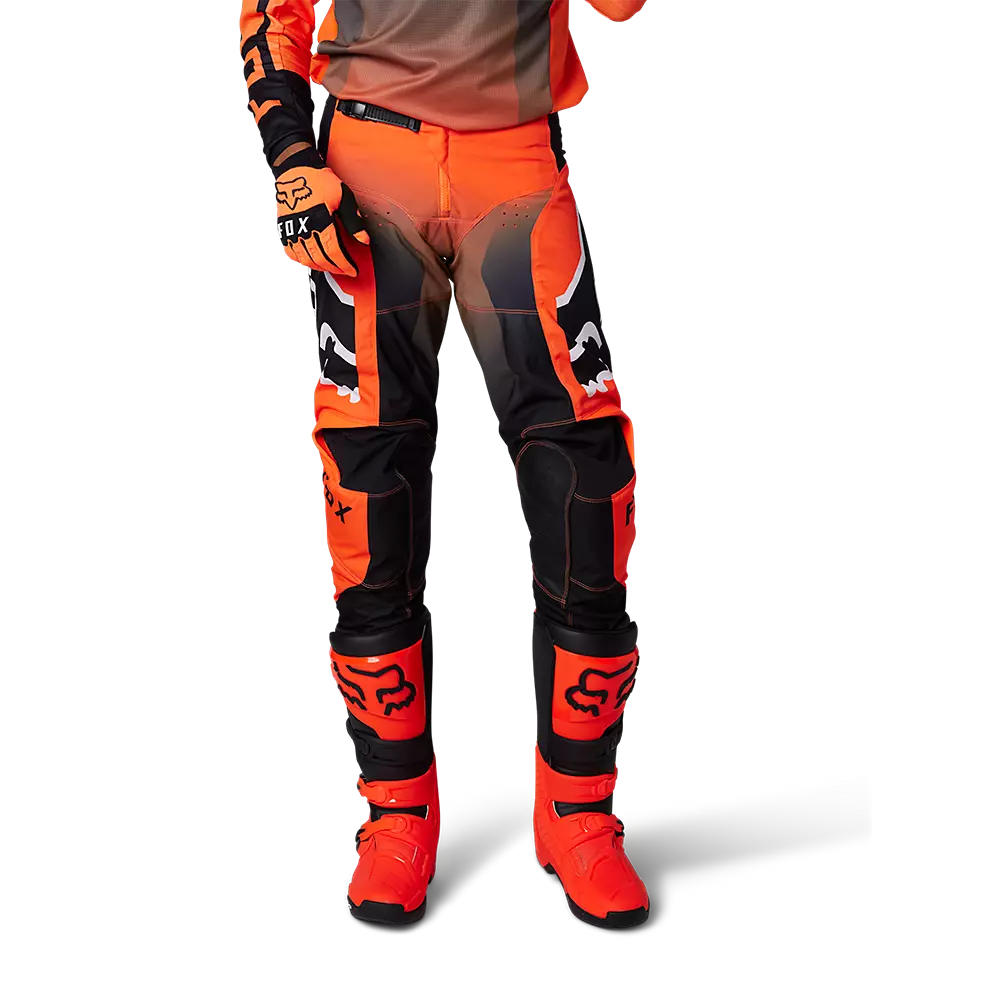 Pantalon Moto 180 Leed Naranjo/Negro Fox – Trailstore.cl