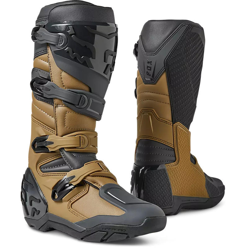 Botas Moto Comp X Cafe/Gris Fox
