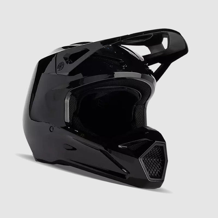 Casco Moto V1 Solid Negro Fox — - Main Image