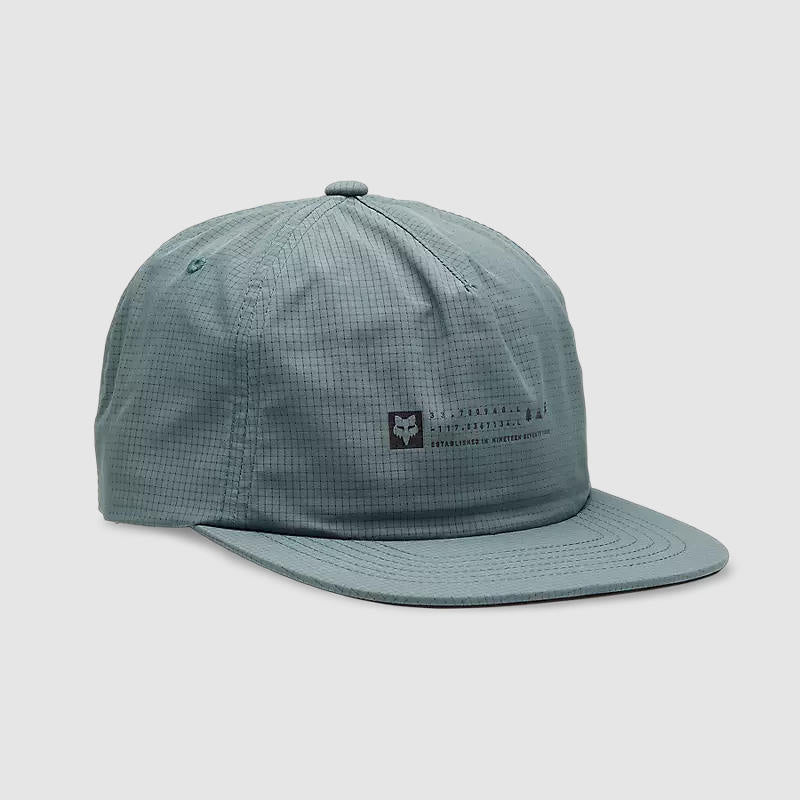 Gorro Jockey Lifestyle Base Over Tech Azul Grisaceo Fox - Gris azulado / Tamaño Único