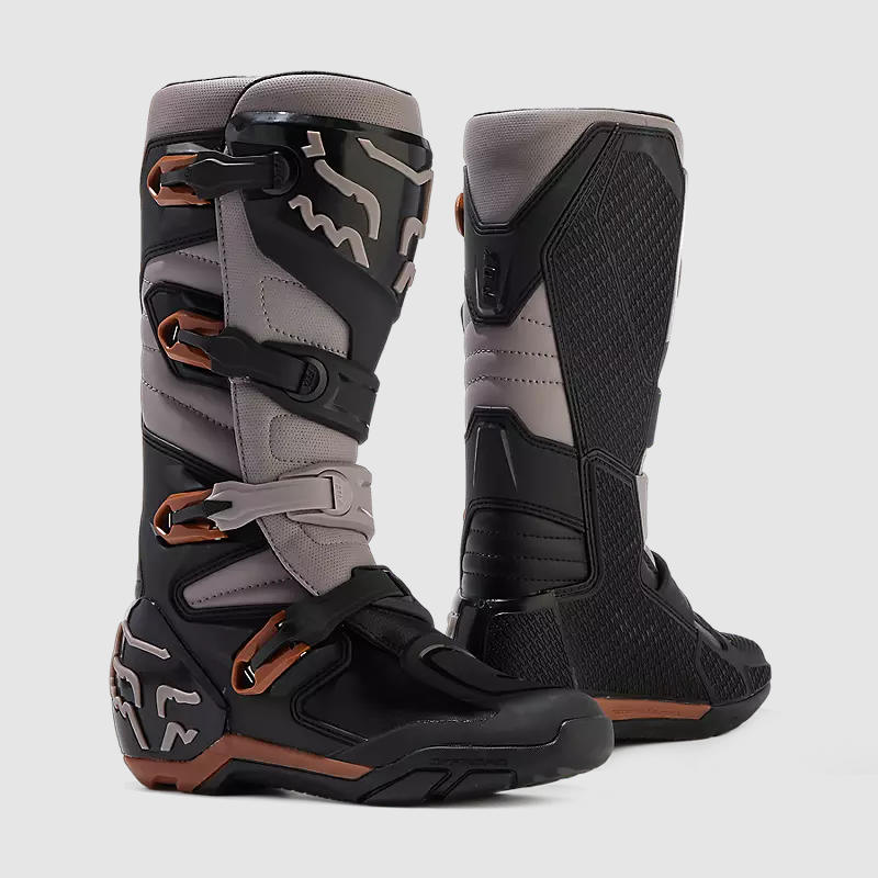 Botas Moto Comp X Negro/Cafe Fox — Trailstore.cl
