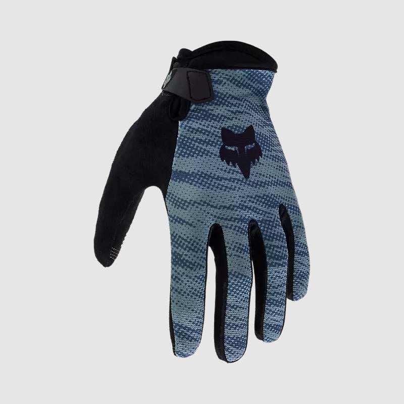 Guantes Bicicleta Ranger Emerson Azul Acero Fox - Azul acero / XXL