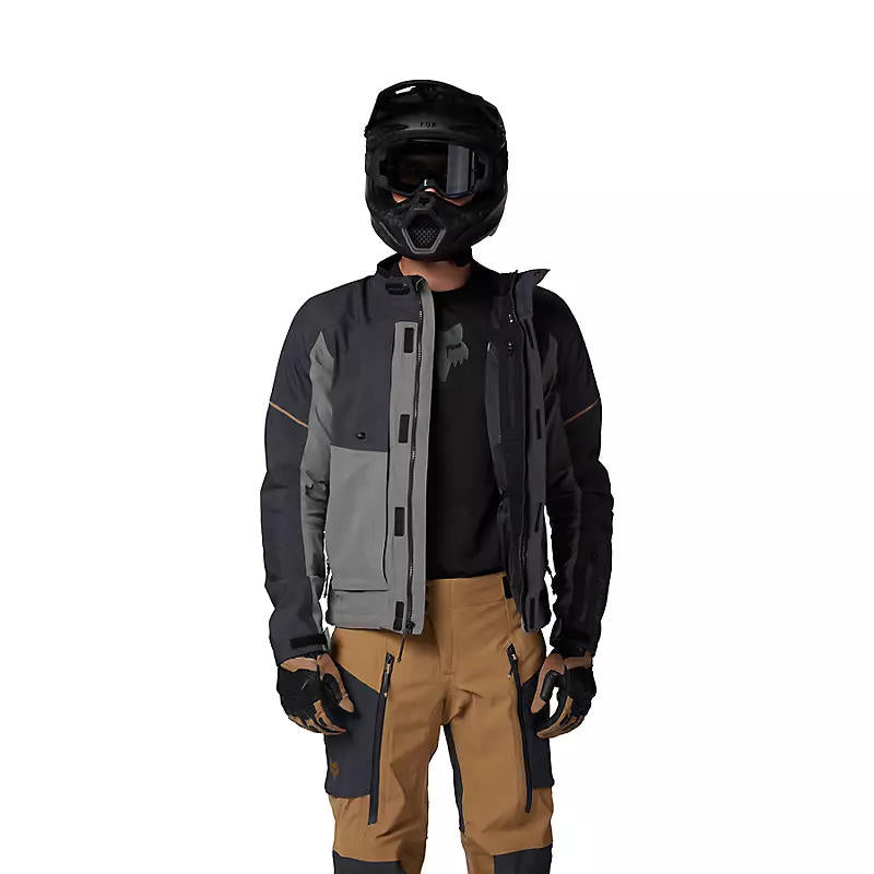 Chaqueta Moto Ranger GORE-TEX ADV Impermeable Gris Fox – Trailstore.cl