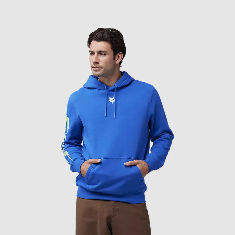 Poleron Lifestyle Canguro Emotion Blast Azul Fox – Trailstore.cl