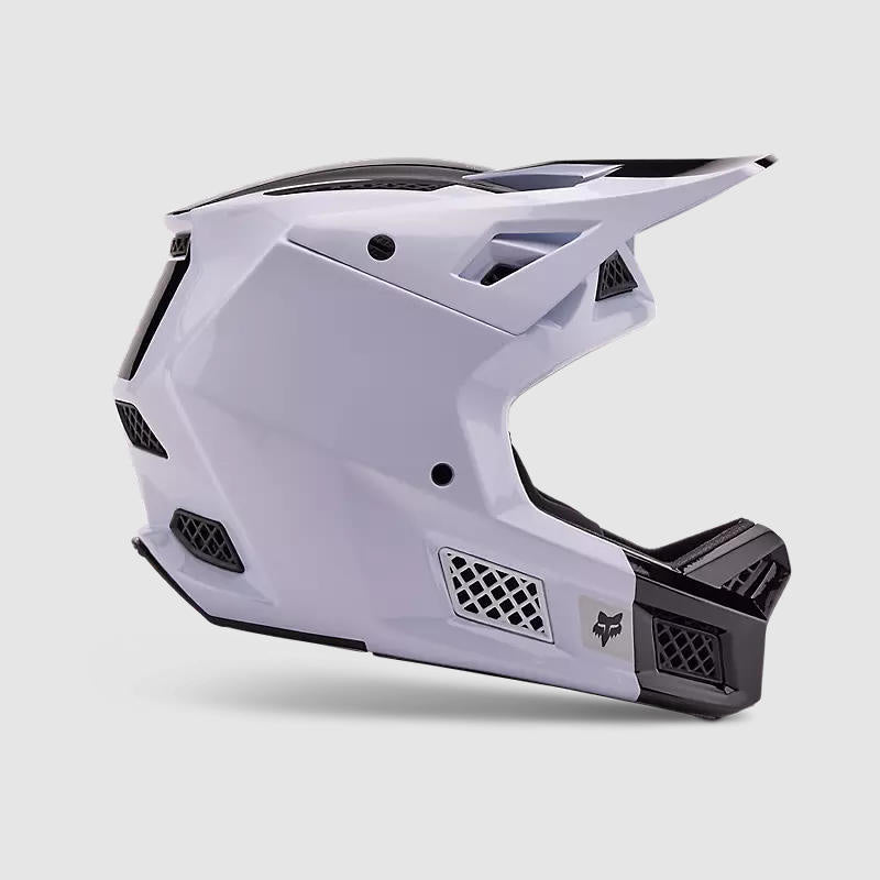 Casco Bicicleta Rampage Pro Carbon Intrude Blanco Fox — Trailstore.cl