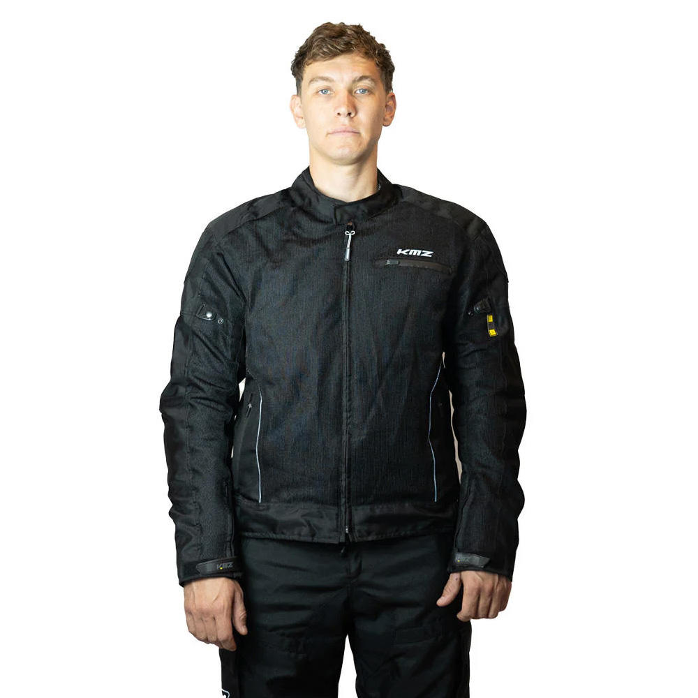 Chaqueta Moto Calle Nightshift Apex Negro Kmz - Negro / S