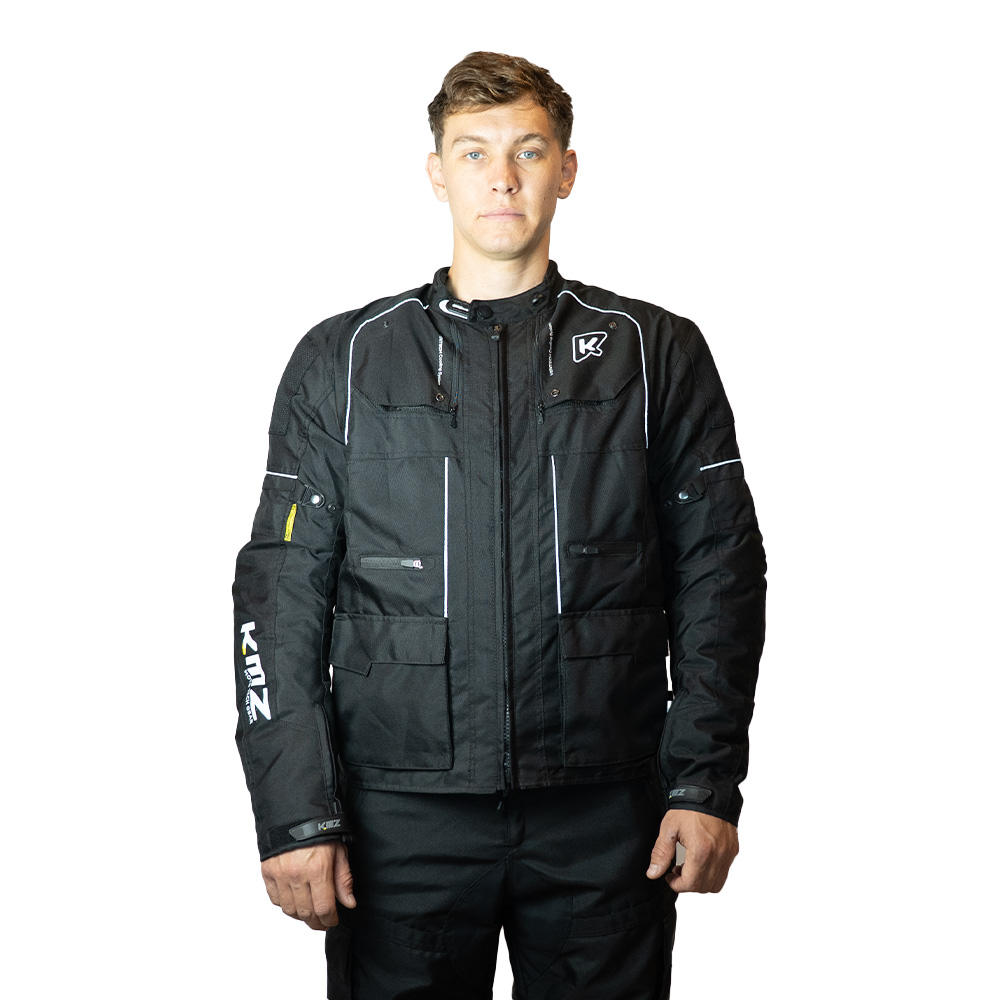 Chaqueta Moto Calle Metro Apex Negro Kmz - Negro / S