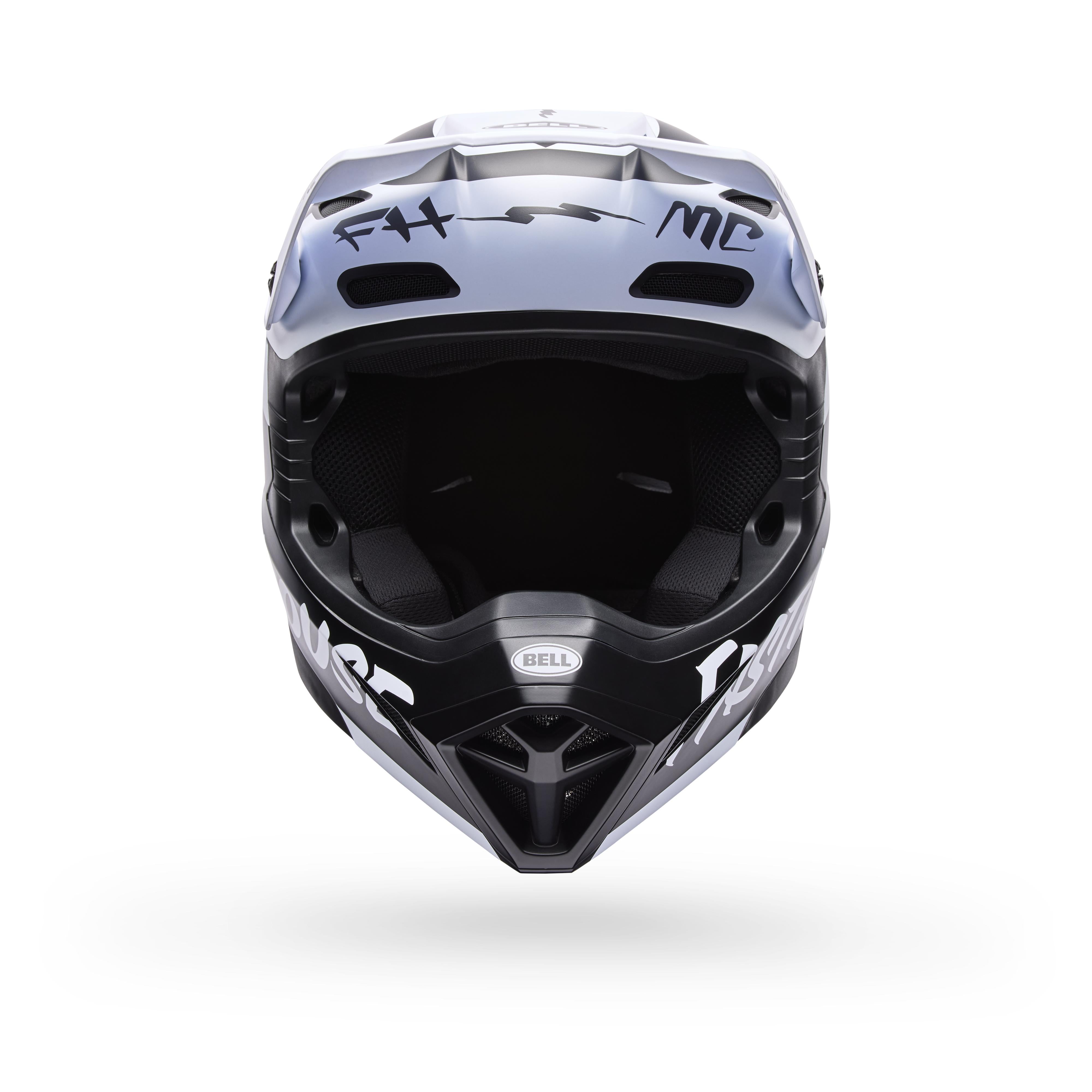 Casco Moto MX-10 Fh Negro/Blanco Bell – Trailstore.cl
