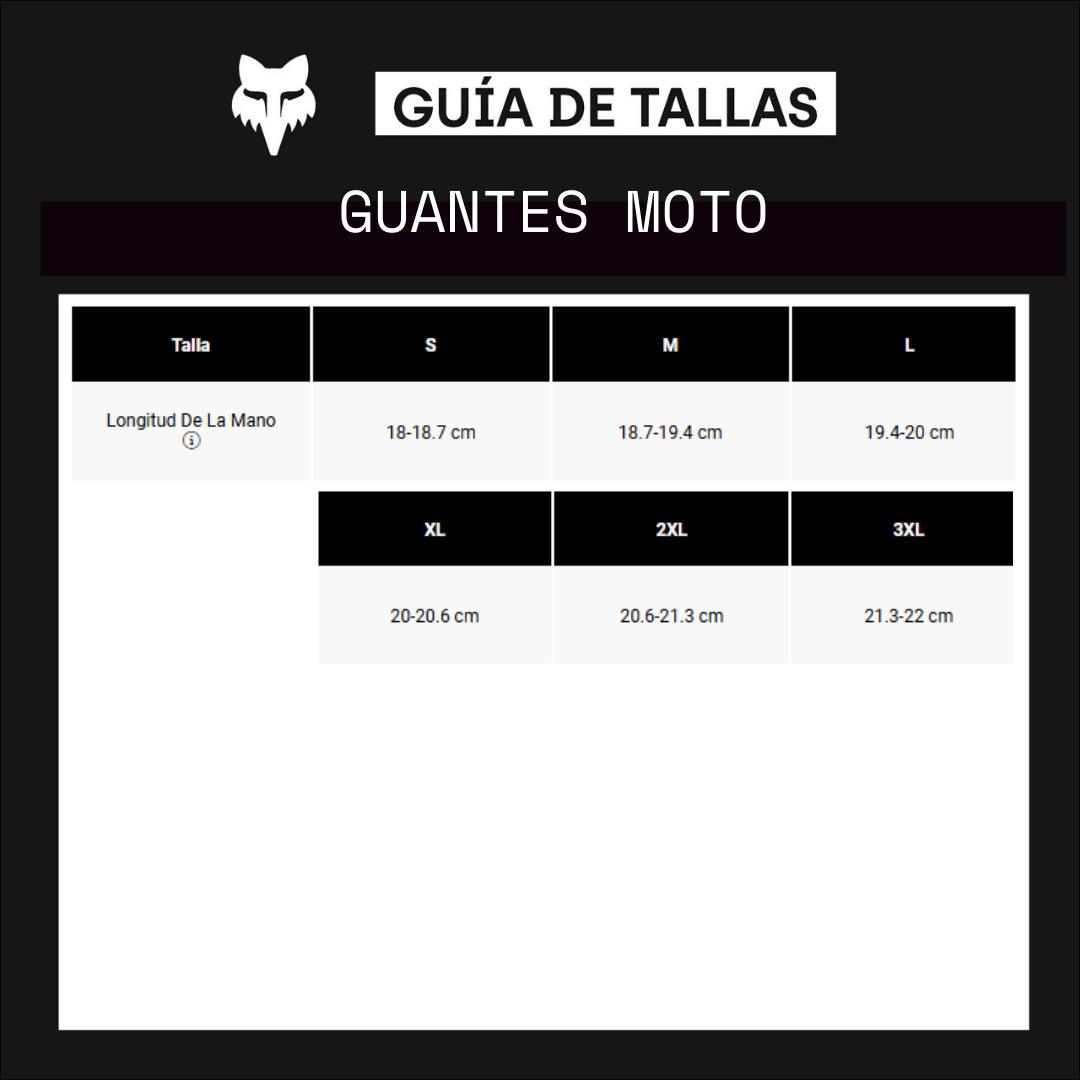 Guantes Moto Legion Negro Fox – Trailstore.cl