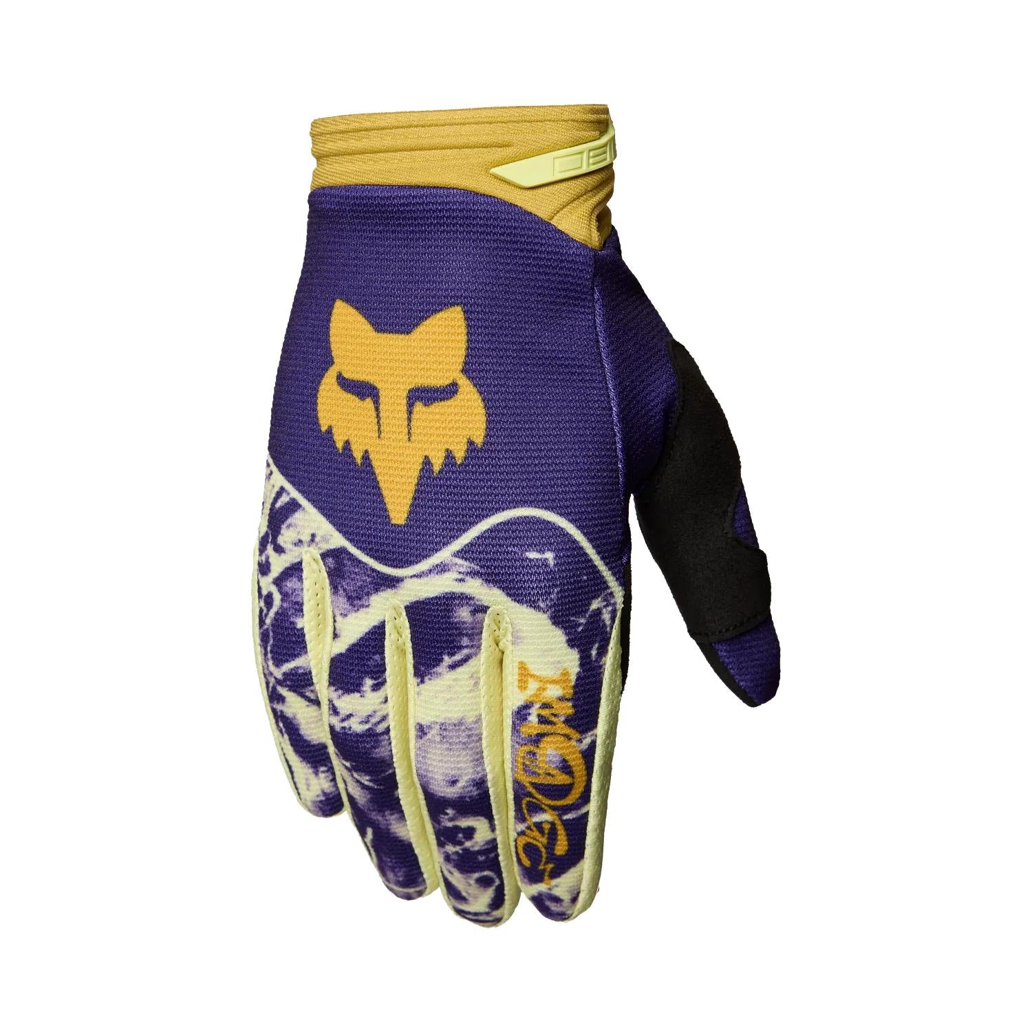 mott  Guantes Moto 180 Image Print Morado Fox – Trailstore.cl