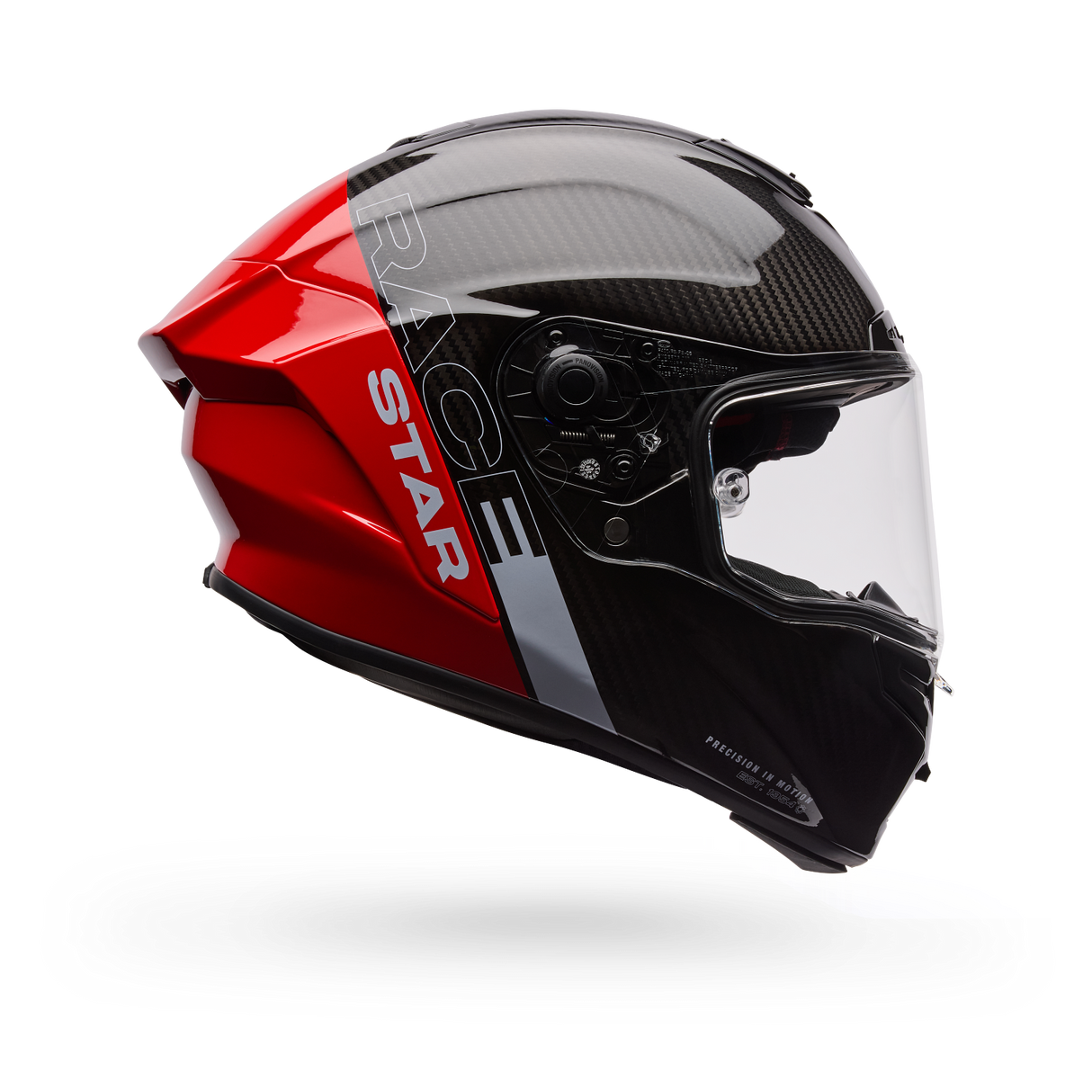 Casco Moto Calle Race Star DLX Flex Strike Rojo/Negro Bell