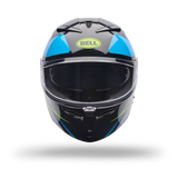 Casco Moto Calle Lithium Mips Kinetic Azul Vapor Bell