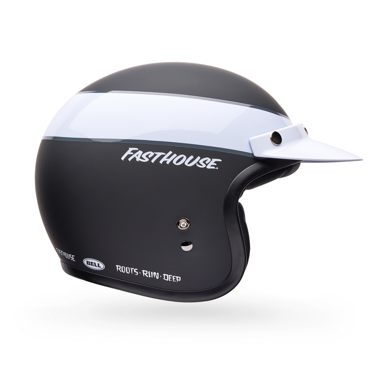 Casco Moto Calle Custom 500 Negro Bell