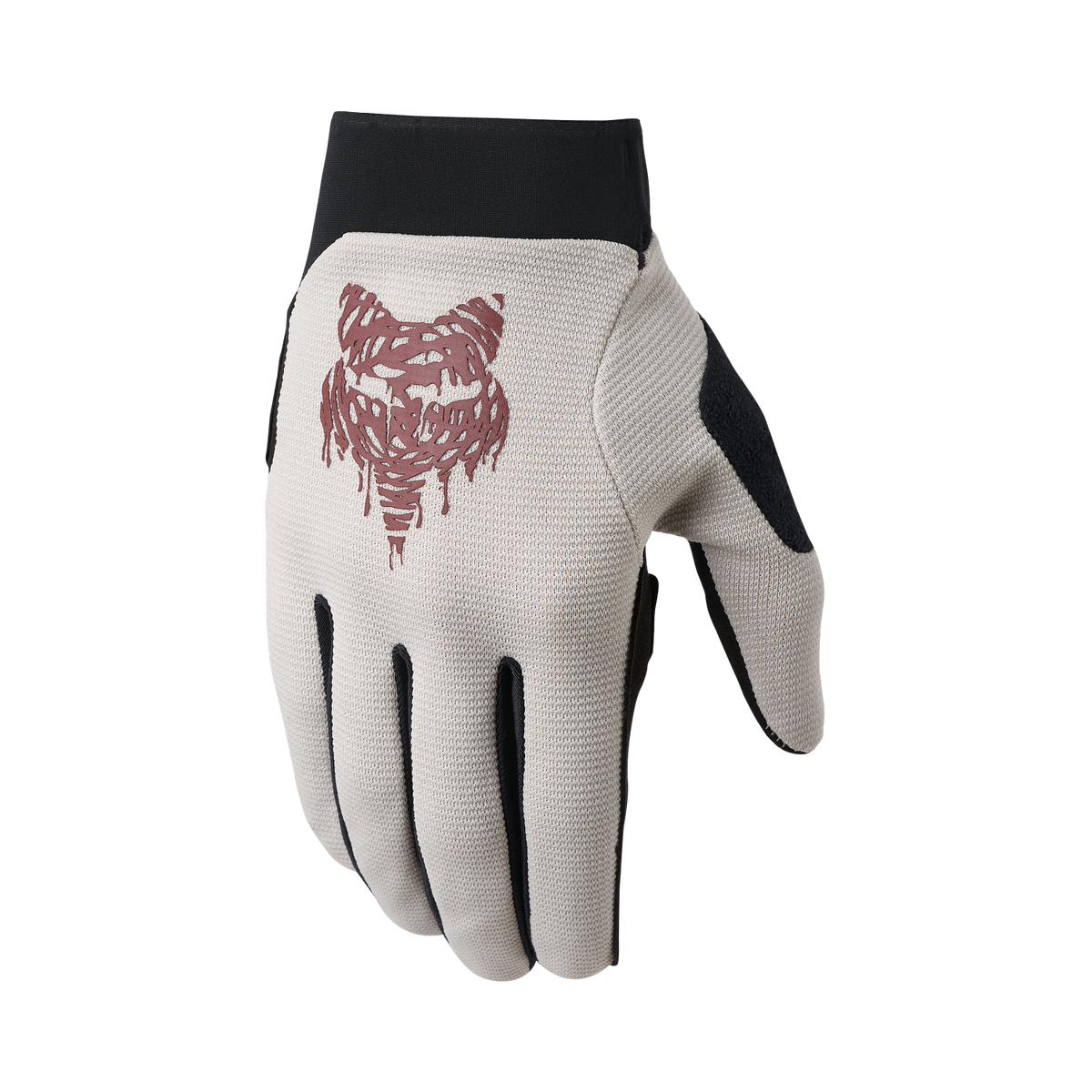 Guantes Bicicleta Ranger Gel Roughcut Crema Fox