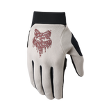 Guantes Bicicleta Ranger Gel Roughcut Crema Fox