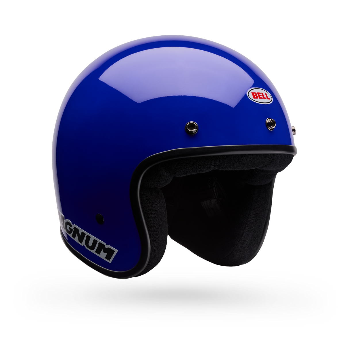 Casco Moto Calle TS Magnum Solid Azul Bell