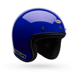 Casco Moto Calle TS Magnum Solid Azul Bell