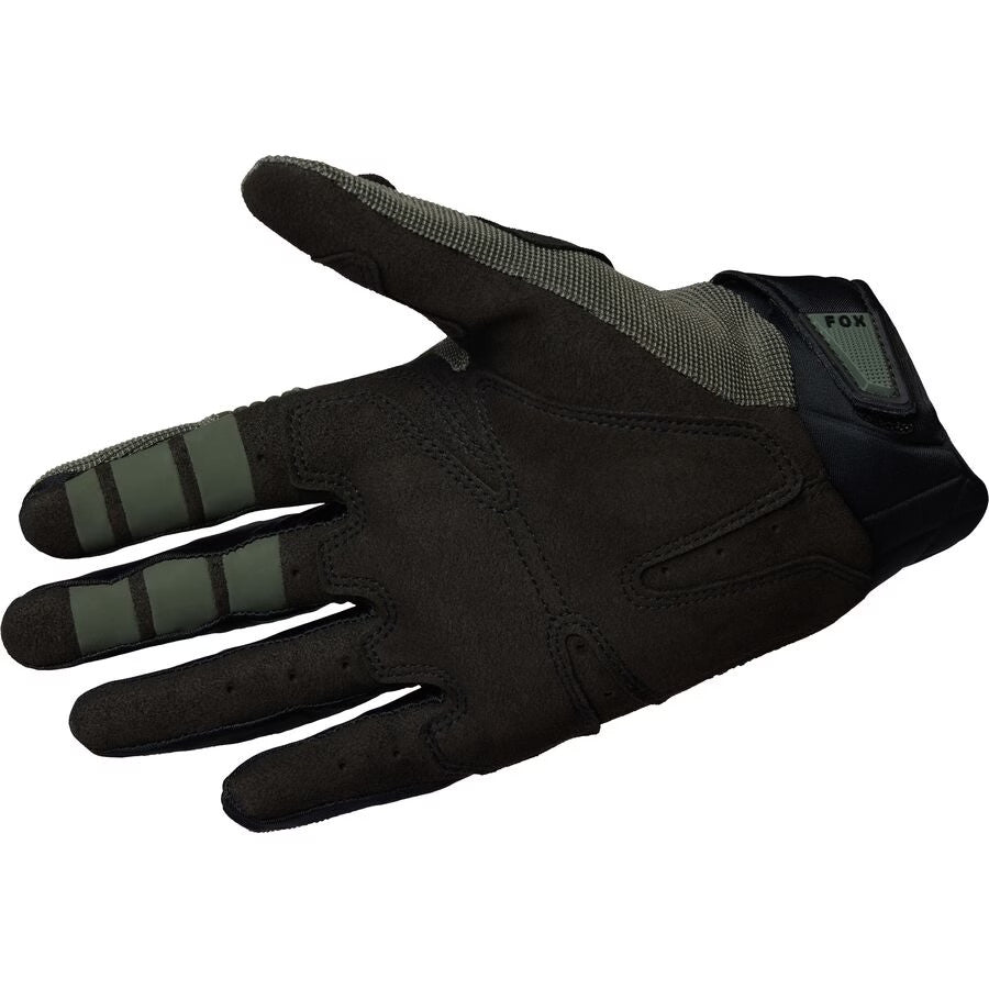 Guantes Moto Bomber Verde Fox