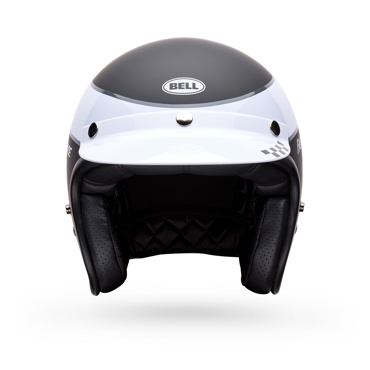 Casco Moto Calle Custom 500 Negro Bell