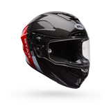 Casco Moto Calle Race Star DLX Flex Strike Rojo/Negro Bell
