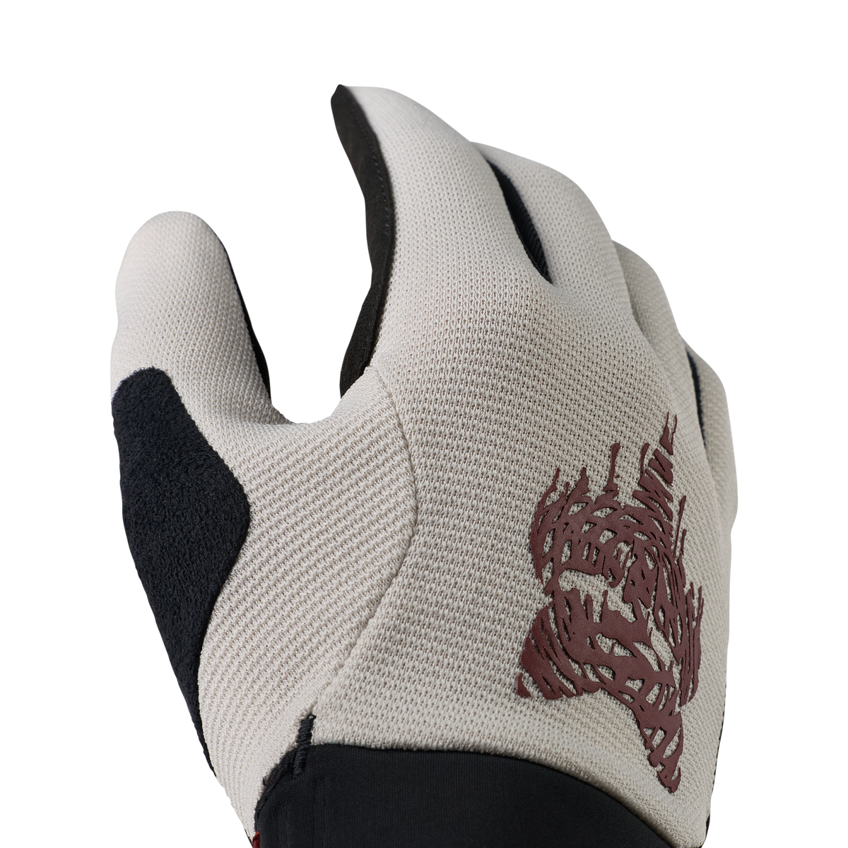 Guantes Bicicleta Ranger Gel Roughcut Crema Fox