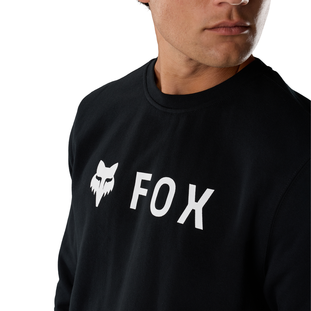 Polerón Lifestyle Absolute Crew Negro Fox