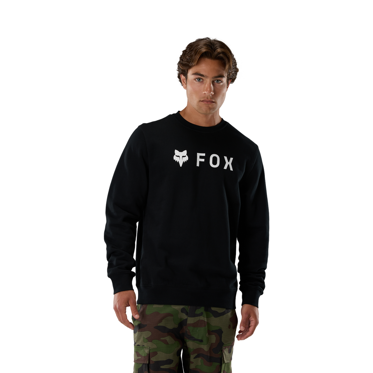 Polerón Lifestyle Absolute Crew Negro Fox