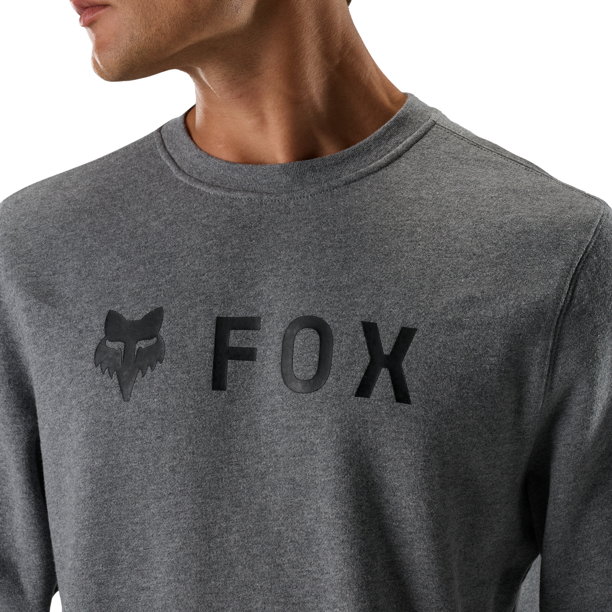 Polerón Lifestyle Absolute Crew Gris Fox