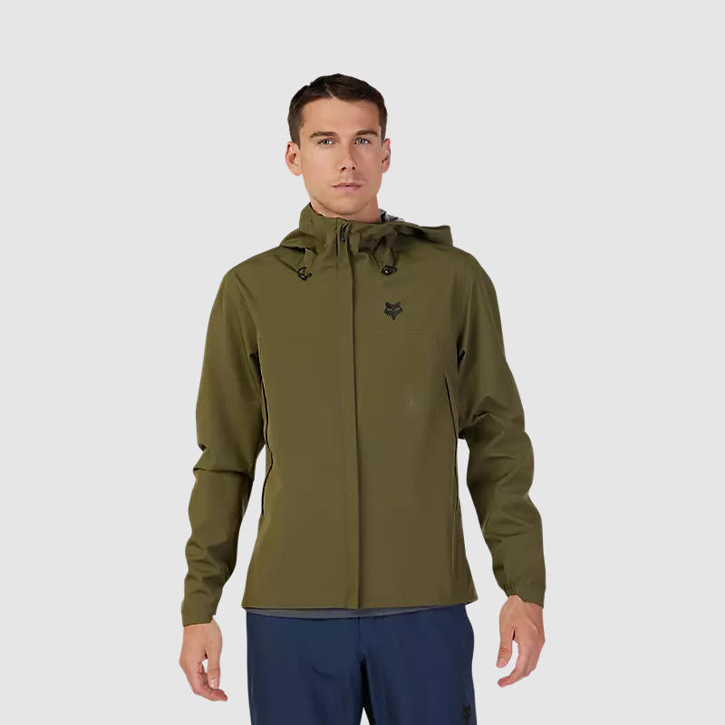 Chaqueta Bicicleta Impermeable Ranger Verde Oliva Fox – Trailstore.cl